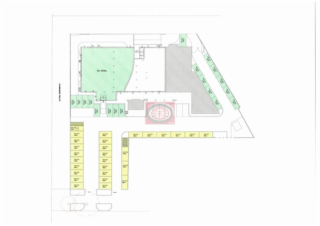 CESENA centro urbano - NEGOZIO su strada di intenso traffico servito da ampi parcheggi ( privati e pubblici )