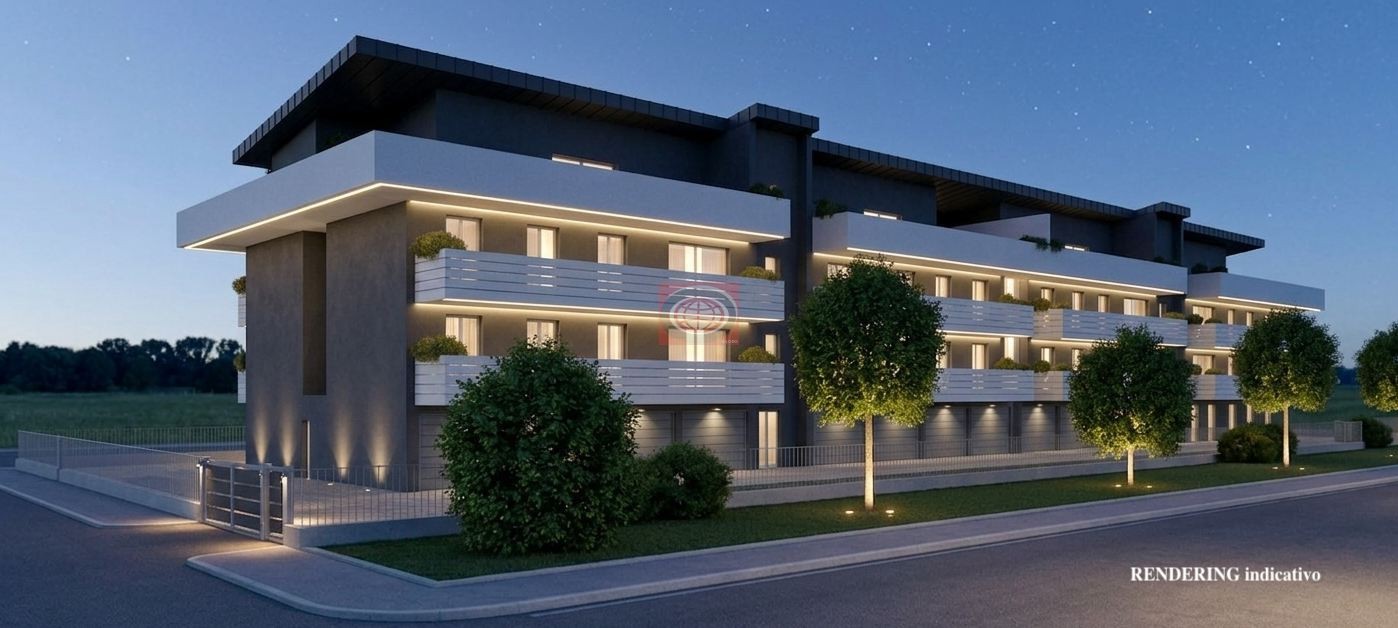 Torre del Moro di Cesena: Appartamento NUOVO in classe A4 con 3 camere da letto, 3 bagni, ampio TERRAZZO, garage e posto auto