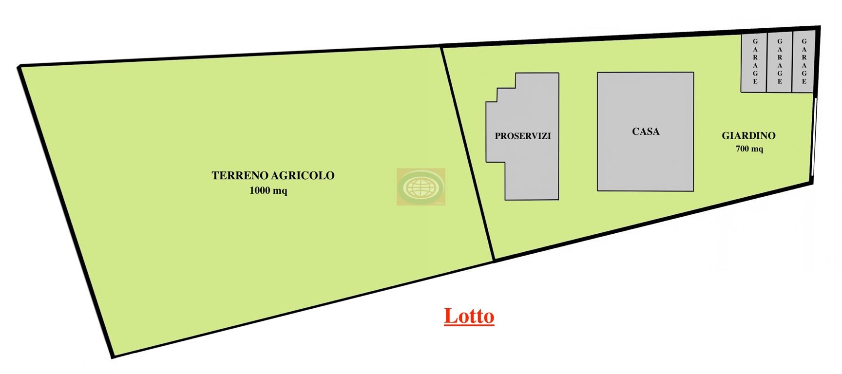 SAN MAURO IN VALLE- casa singola di ampia metratura su lotto di 1700 mq.