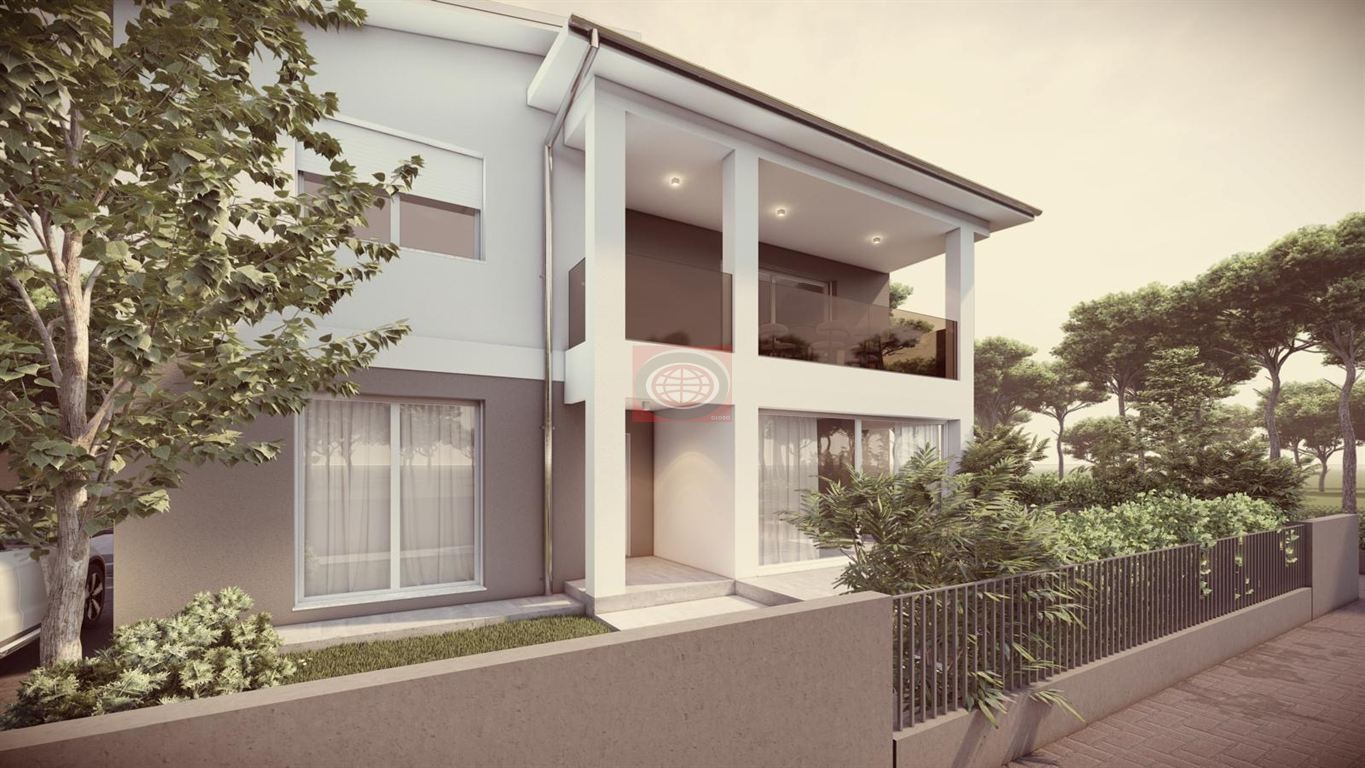 CERVIA CENTRO (TM173a): appartamento piano terra con 2 camere da letto, corte/giardino privato, posto auto