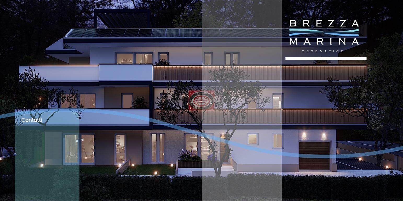 CESENATICO ( levante ): appart. NUOVO - CLASSE A4 - PIANO TERRA con GIARDINO - 2 letto, 2 wc, ampia zona giorno